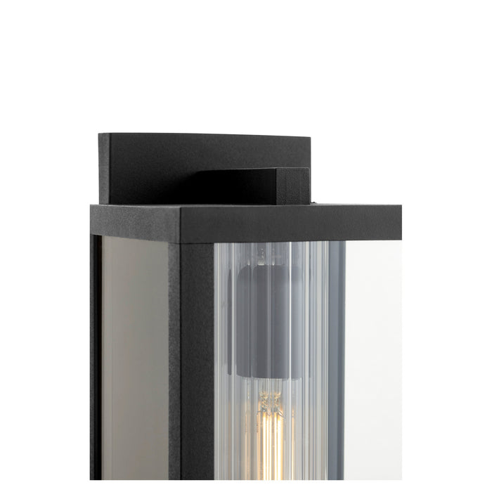 Quorum 747-12-69 One Light Wall Mount, Textured Black