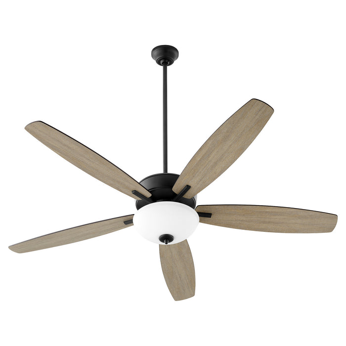 Quorum 70605-69 60" Ceiling Fan, Textured Black