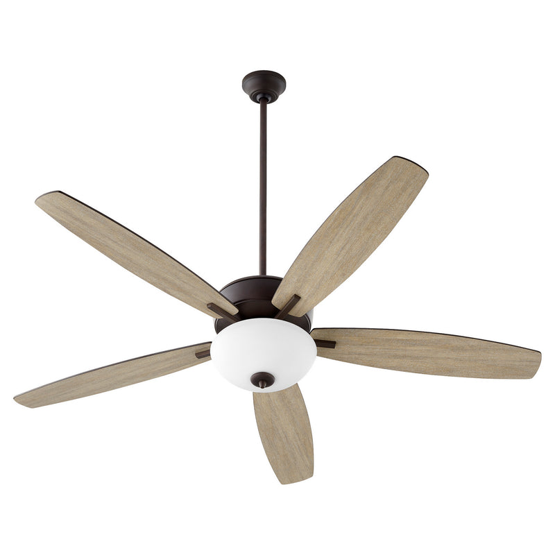 Quorum 70605-86 60" Ceiling Fan, Oiled Bronze