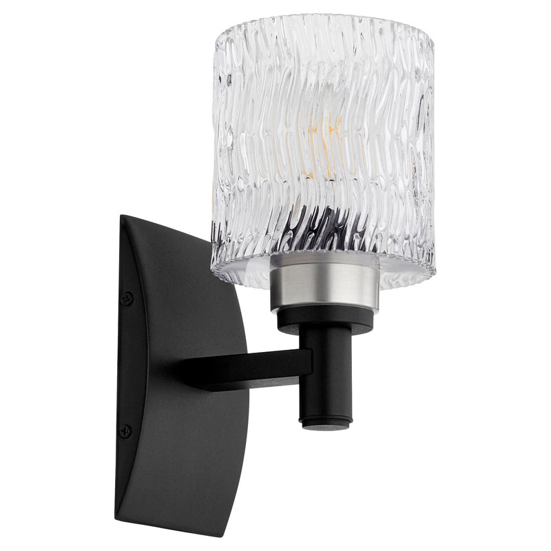 Quorum 5184-1-69 One Light Wall Mount, Textured Black