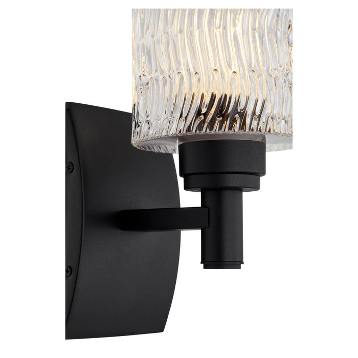 Quorum 5184-1-69 One Light Wall Mount, Textured Black