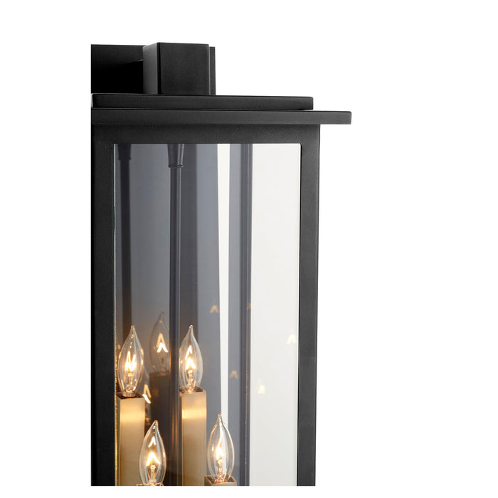 Quorum 7127-4-69 Four Light Lantern, Textured Black