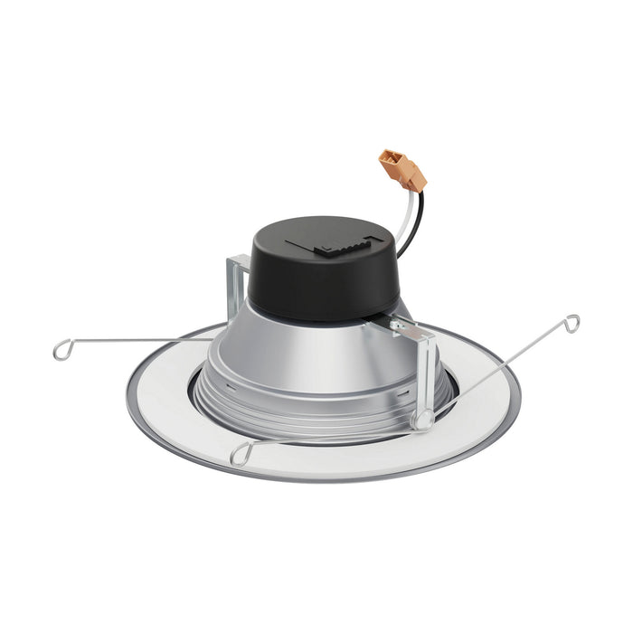 Satco S11836 LED Downlight Retrofit, Brushed Nickel