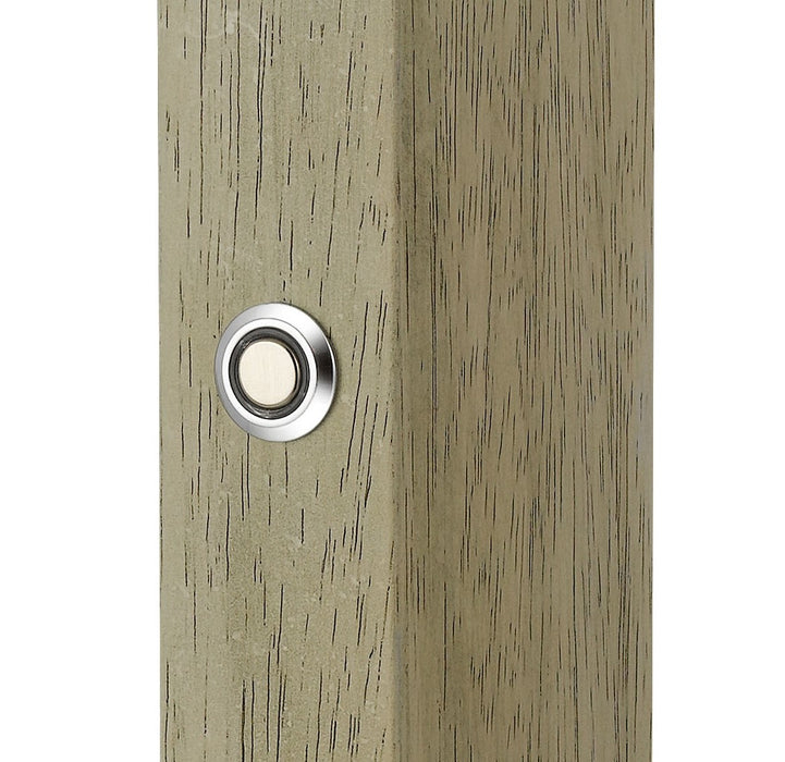 Cal Lighting BO-2965FL LED Floor Lamp, rubber wood