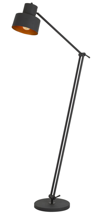 Cal Lighting BO-2966FL One Light Floor Lamp, Matte Black