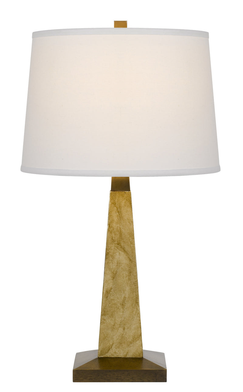 Cal Lighting BO-2976TB One Light Table Lamp, Sand Stone
