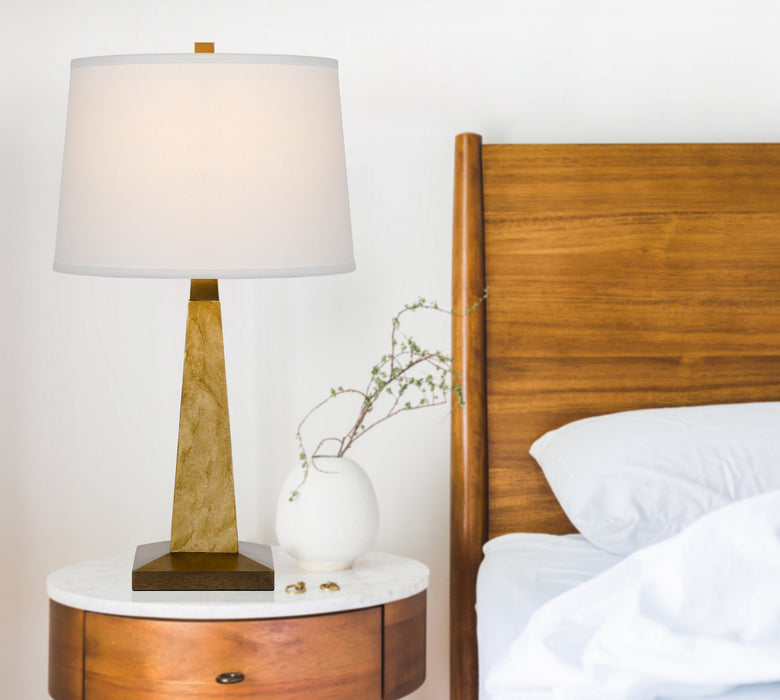 Cal Lighting BO-2976TB One Light Table Lamp, Sand Stone