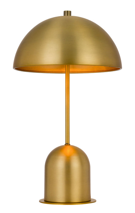 Cal Lighting BO-2978DK-AB One Light Accent Lamp, Antique Brass