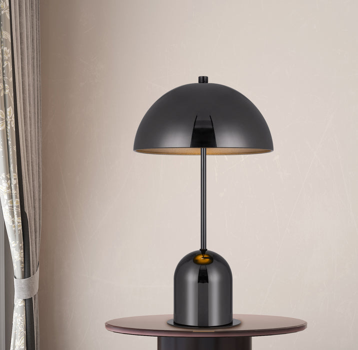 Cal Lighting BO-2978DK-MT One Light Accent Lamp, Gun Metal