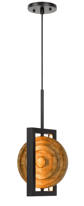 Cal Lighting FX-3753-16 LED Mini Pendant, Pine