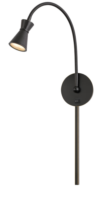 Cal Lighting WL-2928-DB LED Wall Lamp, Dark Bronze