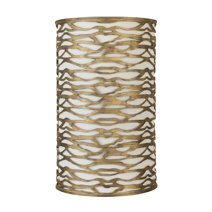 Varaluz 348W02HG Two Light Wall Sconce, Havana Gold
