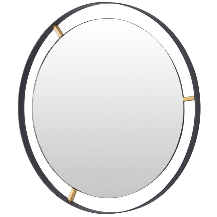 Varaluz 610010 Mirror, Matte Black