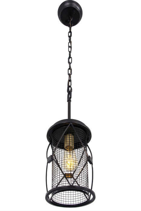 Varaluz 612610 One Light Pendant, Warm Bronze/Gold