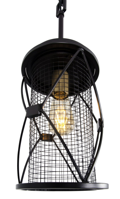 Varaluz 612610 One Light Pendant, Warm Bronze/Gold