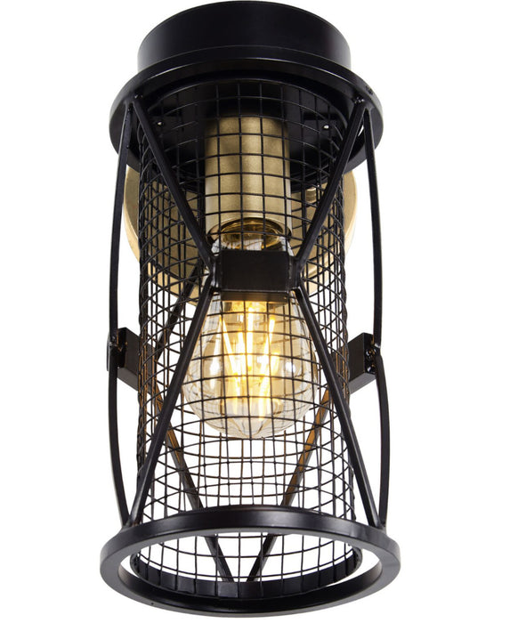 Varaluz 612630 One Light Bath, Warm Bronze/Gold