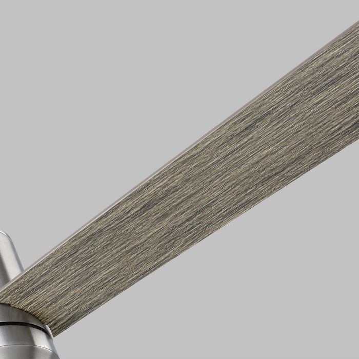 Generation Lighting 3VNMR56BSLGD-V1 56" Ceiling Fan, Brushed Steel