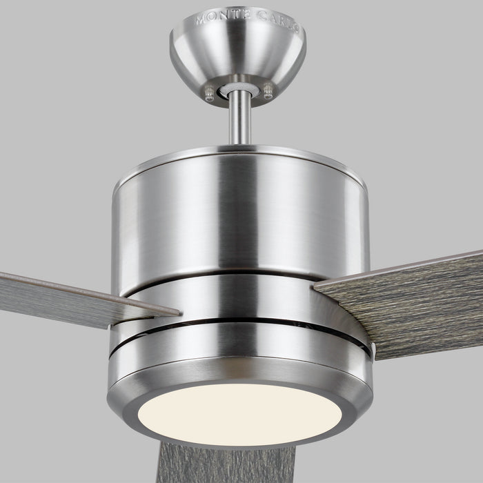 Generation Lighting 3VNMR56BSLGD-V1 56" Ceiling Fan, Brushed Steel