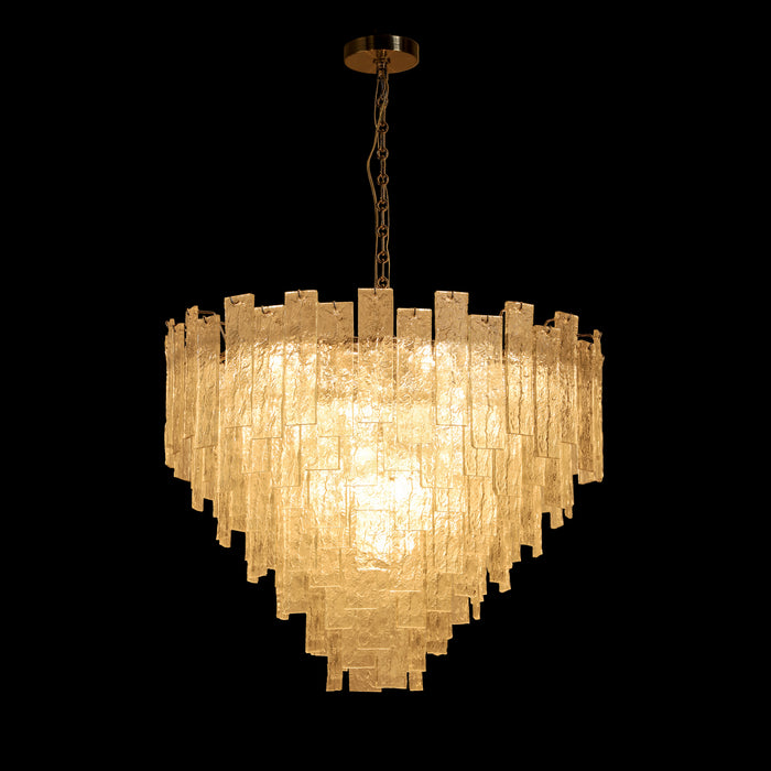 Terracotta Designs H21122L-16PN 16 Light Chandelier, Polished Nickel