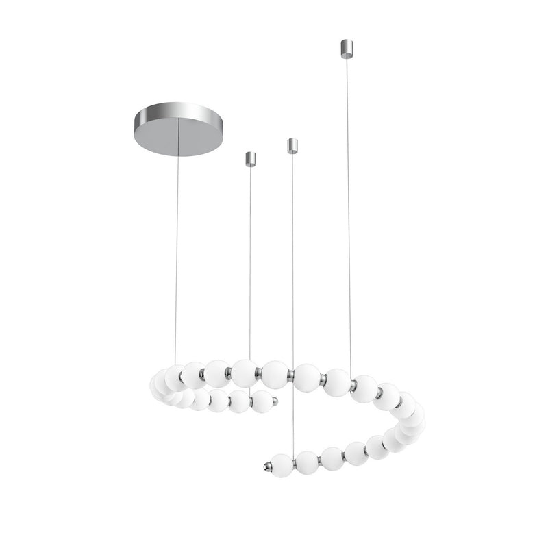 Alora CH321508CH LED Chandelier, Chrome