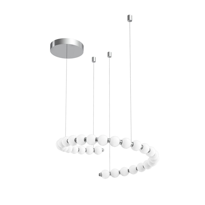 Alora CH321508CH LED Chandelier, Chrome