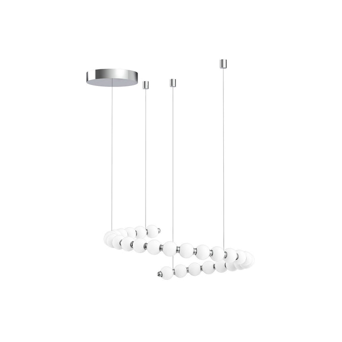 Alora CH321508CH LED Chandelier, Chrome