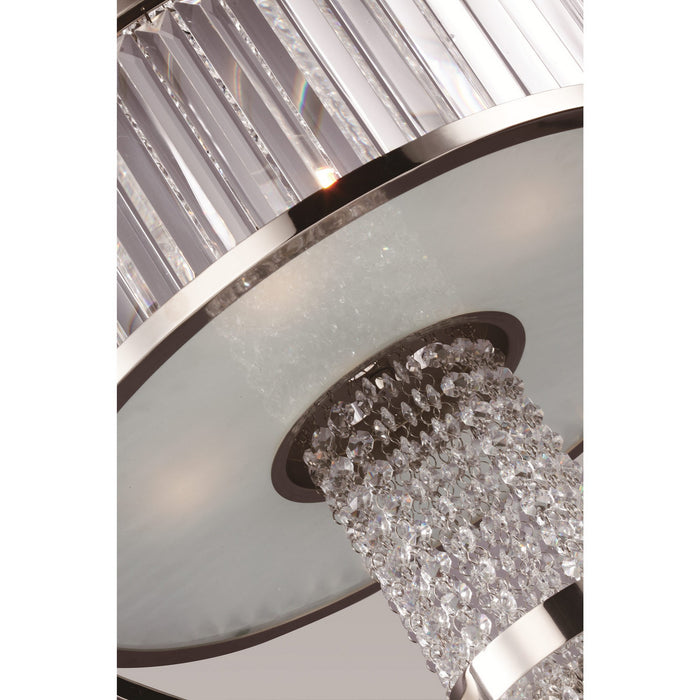 Zeev Lighting CD10073-4-PN Four Light Chandelier, Polished Nickel