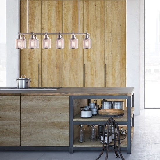 Zeev Lighting CD10184-12-BN 12 Light Chandelier, Brushed Nickel