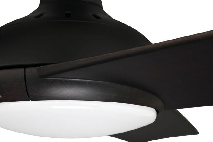 Craftmade BEK54FB3 54"Ceiling Fan, Flat Black