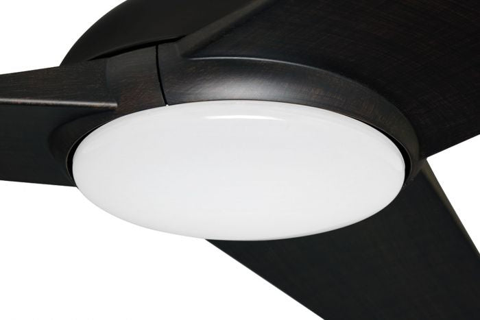 Craftmade BEK54FB3 54"Ceiling Fan, Flat Black
