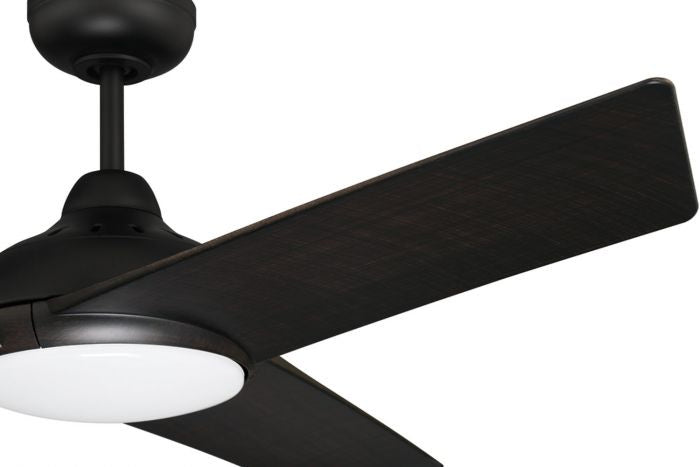 Craftmade BEK54FB3 54"Ceiling Fan, Flat Black