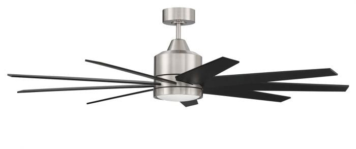 Craftmade CHP60BNK9 60"Ceiling Fan, Brushed Polished Nickel