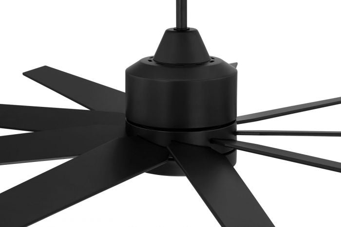 Craftmade CHP60FB9 60"Ceiling Fan, Flat Black