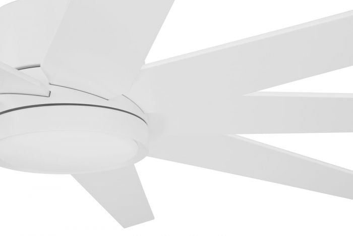 Craftmade CHP60MWW9 60"Ceiling Fan, Matte White