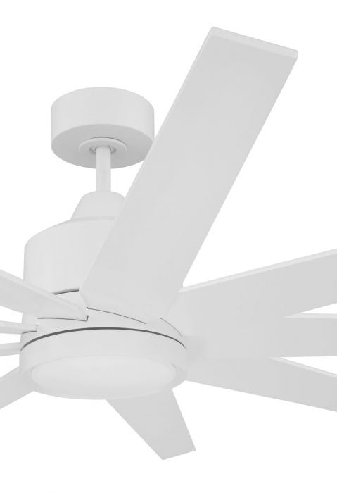 Craftmade CHP60MWW9 60"Ceiling Fan, Matte White