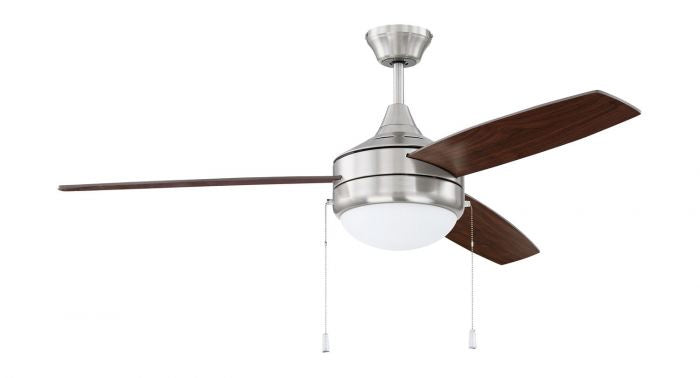 Craftmade EPHA52BNK3 52"Ceiling Fan, Brushed Polished Nickel