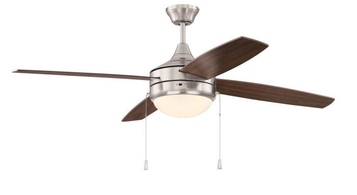 Craftmade EPHA52BNK4 52"Ceiling Fan, Brushed Polished Nickel