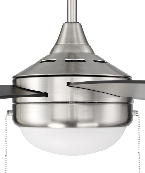 Craftmade EPHA52BNK5-BNGW 52"Ceiling Fan, Brushed Polished Nickel