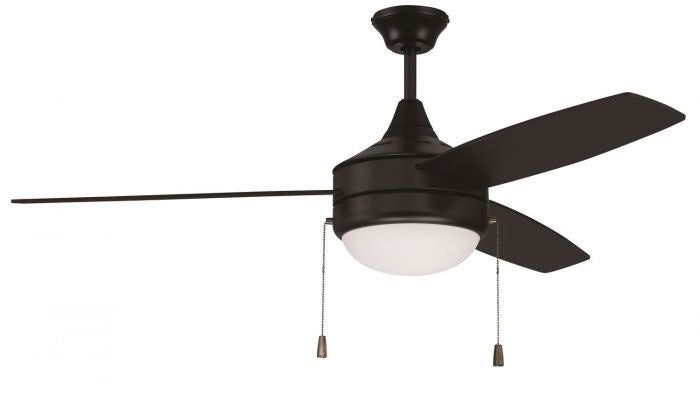 Craftmade EPHA52FB3 52"Ceiling Fan, Flat Black