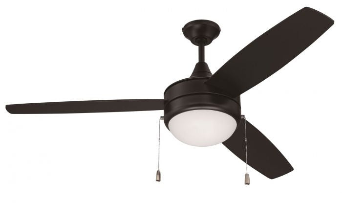 Craftmade EPHA52FB3 52"Ceiling Fan, Flat Black