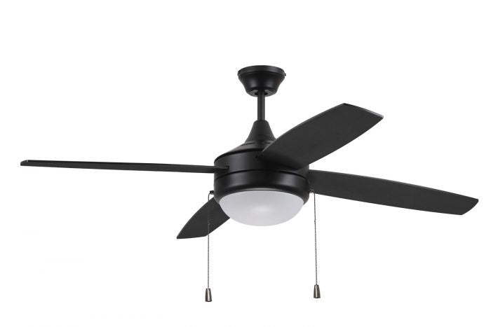 Craftmade EPHA52FB4 52"Ceiling Fan, Flat Black