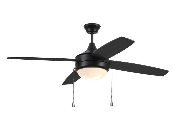 Craftmade EPHA52FB4 52"Ceiling Fan, Flat Black