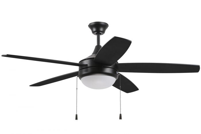Craftmade EPHA52FB5 52"Ceiling Fan, Flat Black