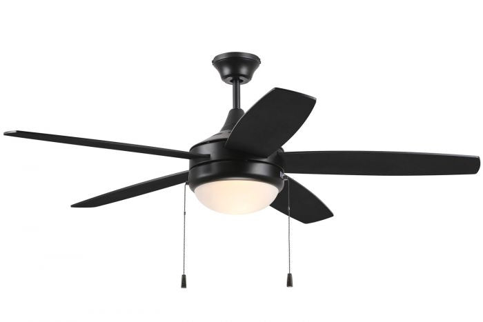 Craftmade EPHA52FB5 52"Ceiling Fan, Flat Black