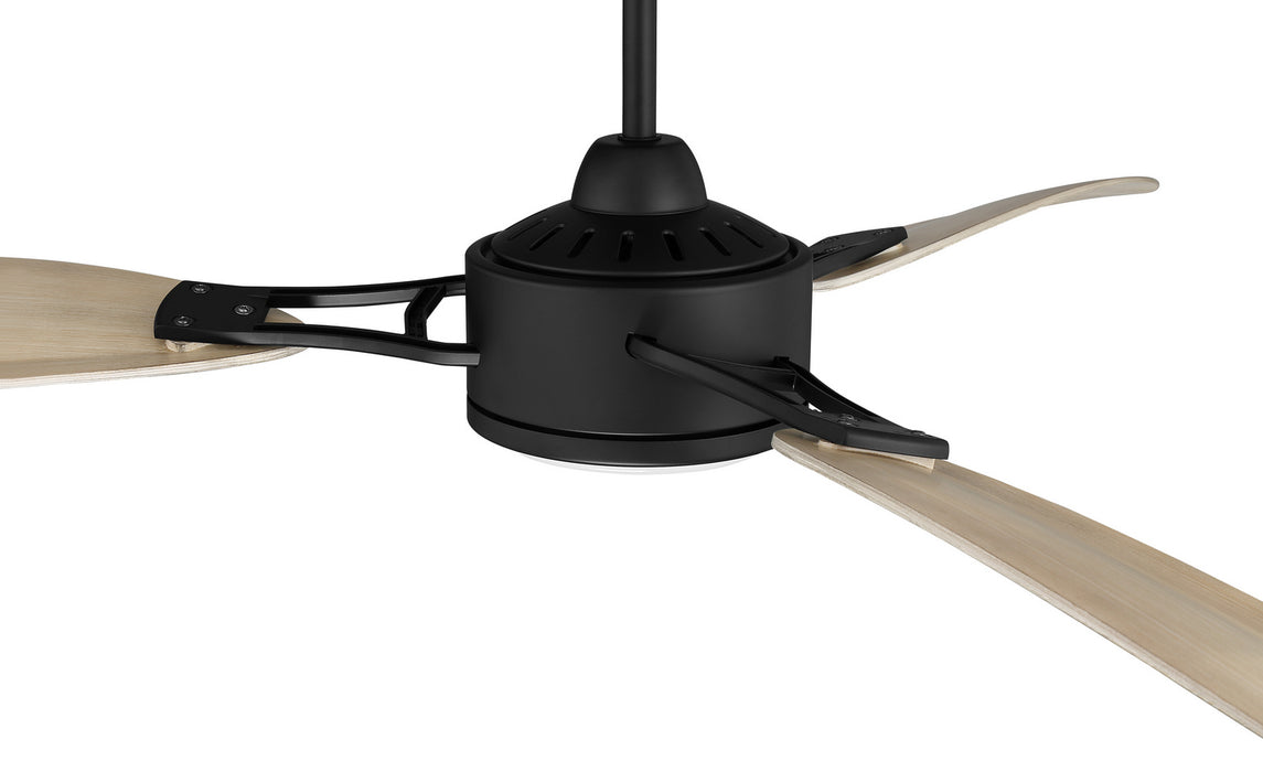 Craftmade JOU64FB3 64"Ceiling Fan, Flat Black