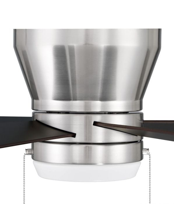 Craftmade MER52BNK5 52"Ceiling Fan, Brushed Polished Nickel