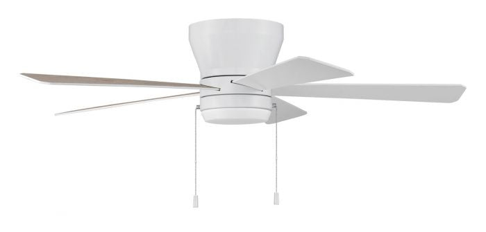 Craftmade MER52W5 52"Ceiling Fan, White