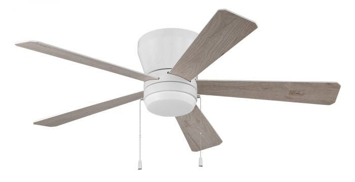 Craftmade MER52W5 52"Ceiling Fan, White