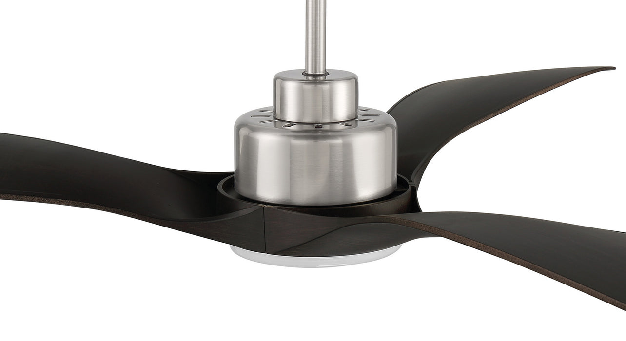 Craftmade MES60BNK3 60"Ceiling Fan, Brushed Polished Nickel