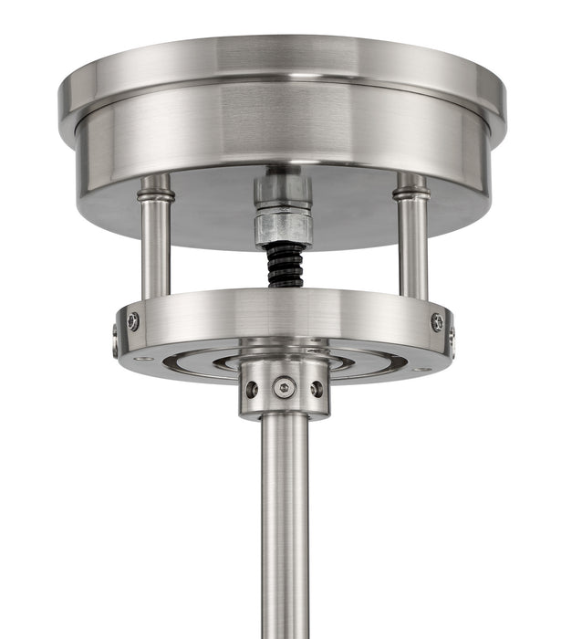 Craftmade MES60BNK3 60"Ceiling Fan, Brushed Polished Nickel